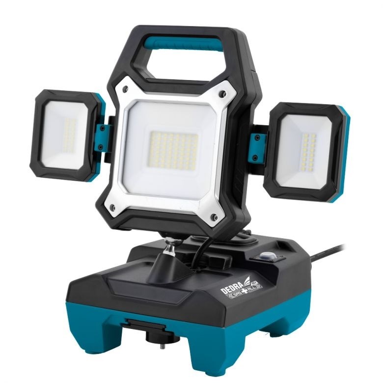 Hibridna LED radna svjetiljka DEDRA DED6907H (18V/230V, 4000lm)-0