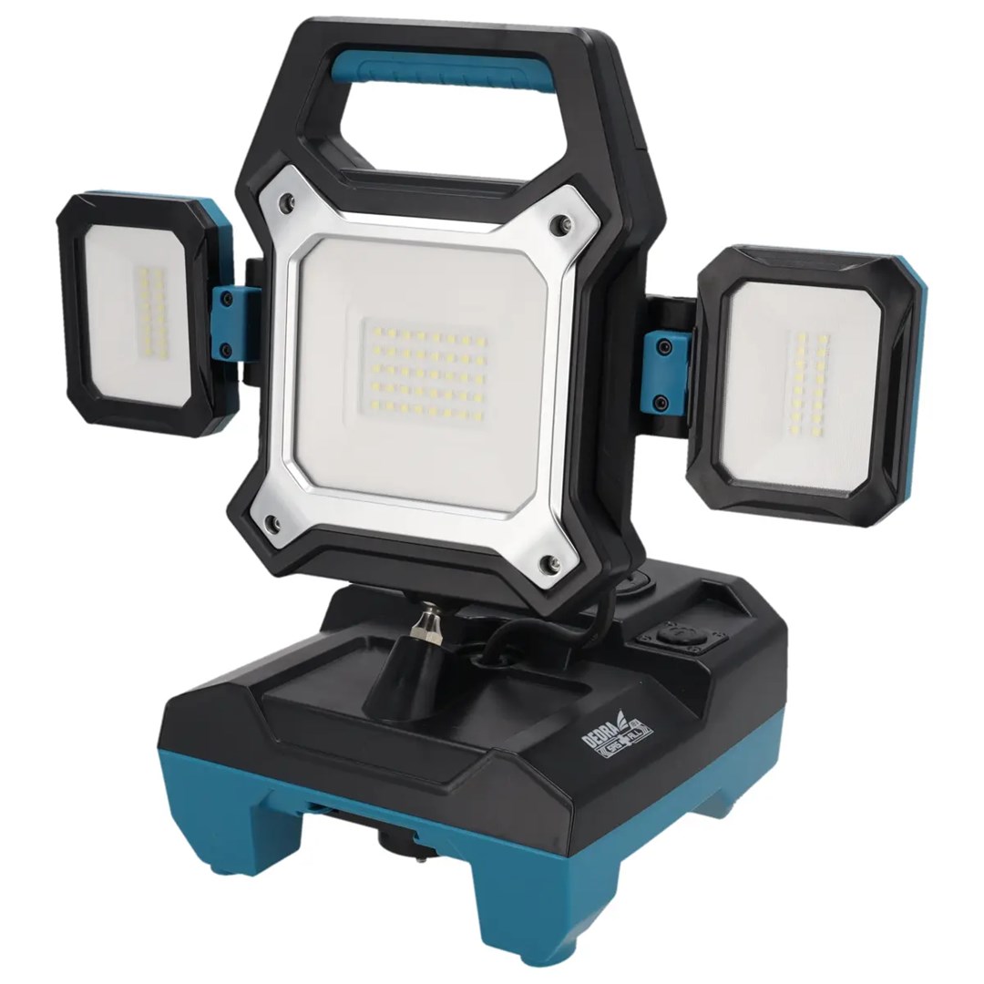 LED Reflektor DEDRA DED6907 (20W, 2000lm, 18V, IP54, hibridno napajanje)