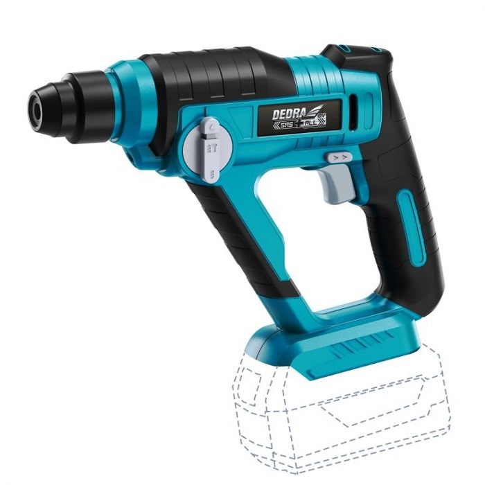 Akumulatorska udarna bušilica DEDRA SAS+ALL DED7047 (18V, 1.8J, SDS Plus, bez četkica)-5