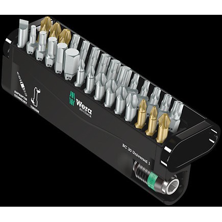 Set bitova WERA Kraftform Kompakt 20 Tool Finder 1 (29 komada, Rapidaptor)-0