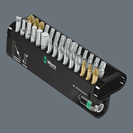 Set bitova WERA Kraftform Kompakt 20 Tool Finder 1 (29 komada, Rapidaptor)-2