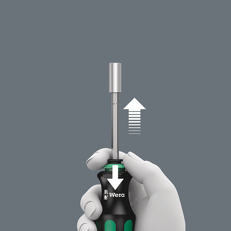 Multi-bit screwdriver WERA 05134491001 (screwdrivers/bits sizes PH 1 x 25 mm, PH 2 x 25 mm, PZ 1 x 25 mm, PZ 2 x 25 mm, slot 1 x 5.5 x 25 mm, slot 1.2 x 6.5 x 25 mm, handle material plastic, holder material metal, number of bits 6 pc(s))-4