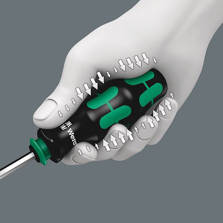 Multi-bit screwdriver WERA 05134491001 (screwdrivers/bits sizes PH 1 x 25 mm, PH 2 x 25 mm, PZ 1 x 25 mm, PZ 2 x 25 mm, slot 1 x 5.5 x 25 mm, slot 1.2 x 6.5 x 25 mm, handle material plastic, holder material metal, number of bits 6 pc(s))-9