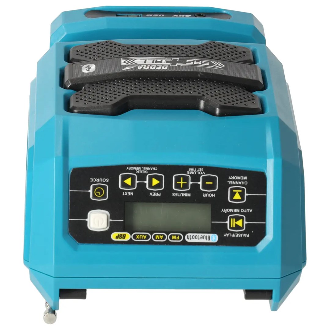 Akumulatorski radio za gradilište DEDRA DED7005 (Bluetooth, USB, IP54)-2