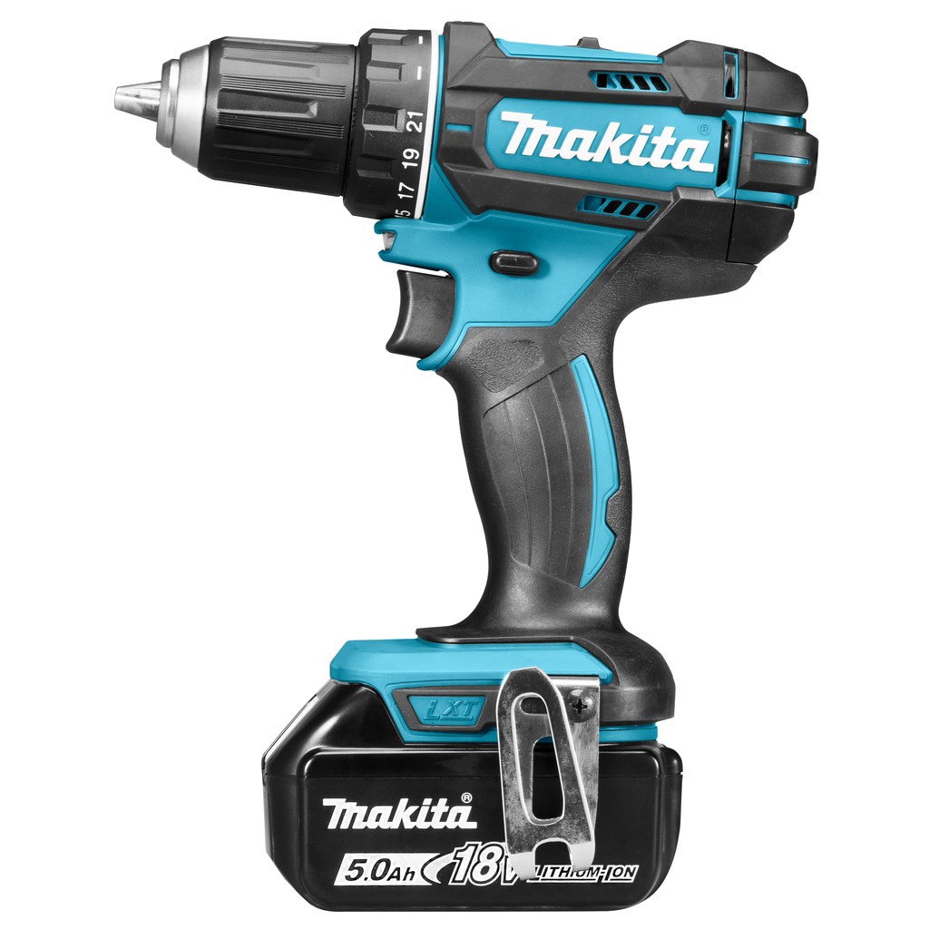 Akumulatorska bušilica-odvijač MAKITA DDF482RTJ (18V, 2x 5.0Ah, punjač, Makpac)