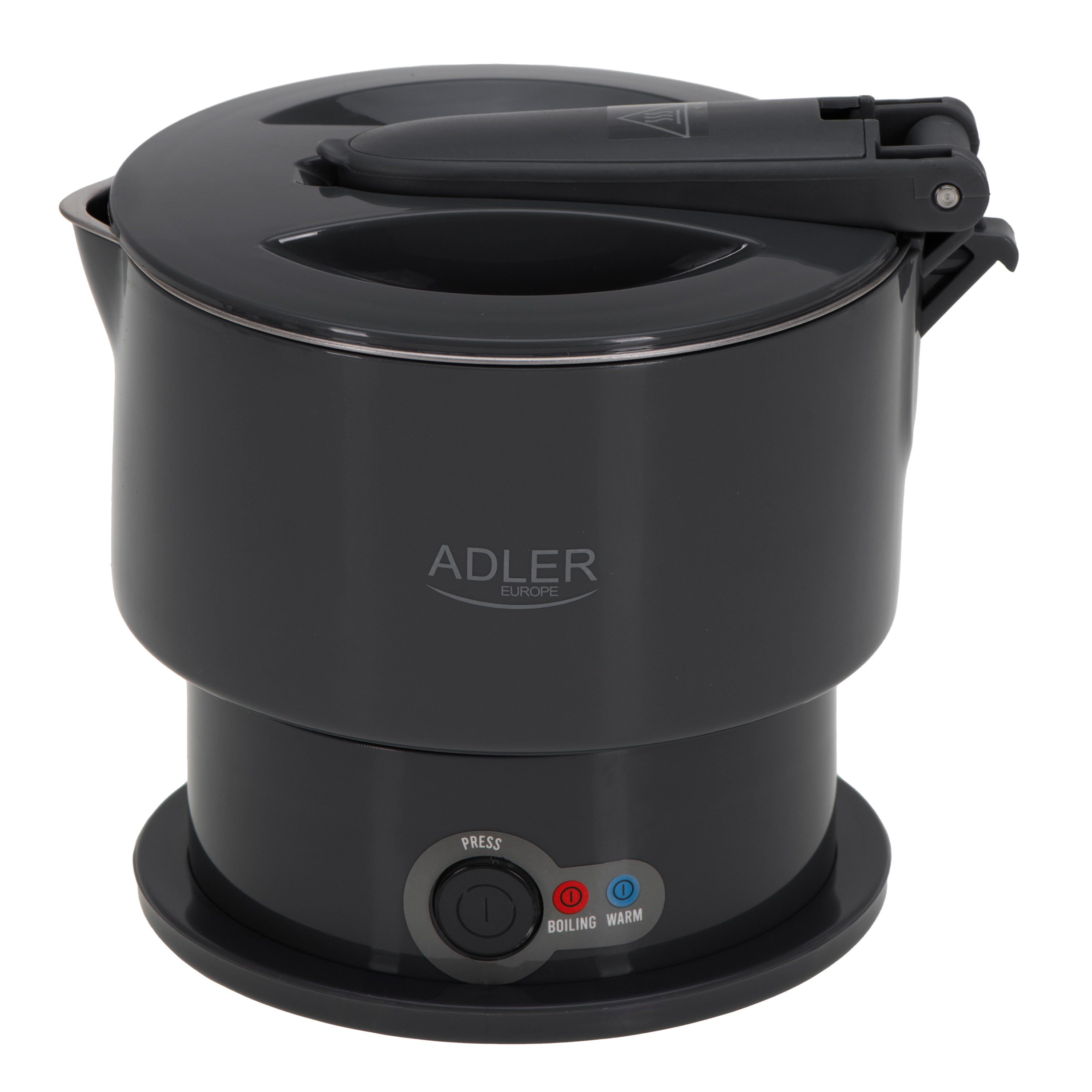 Putno kuhalo za vodu ADLER AD 1377 (600 W, 0.6 L, siva)-11