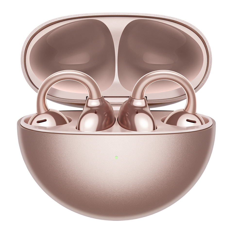 Huawei FreeClip Headset True Wireless Stereo (TWS) Ear-hook Calls/Music USB Type-C Bluetooth Rose gold-0