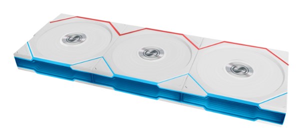 Ventilatori Lian Li UNI FAN TL (ARGB, PWM, 3-pack, 120 mm, bijeli)-0