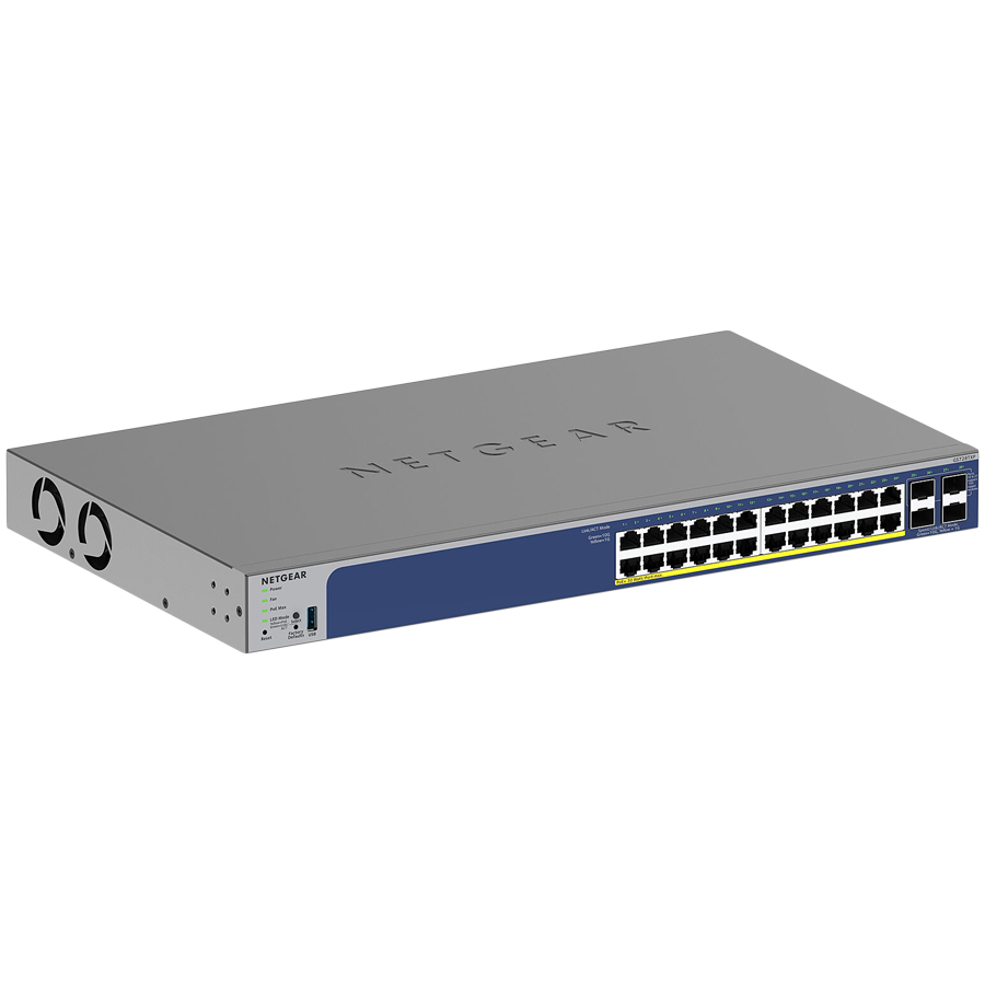 Preklopnik NETGEAR GS728TXP 28-Port PoE Gigabit/10G Stackable Smart Switch-7