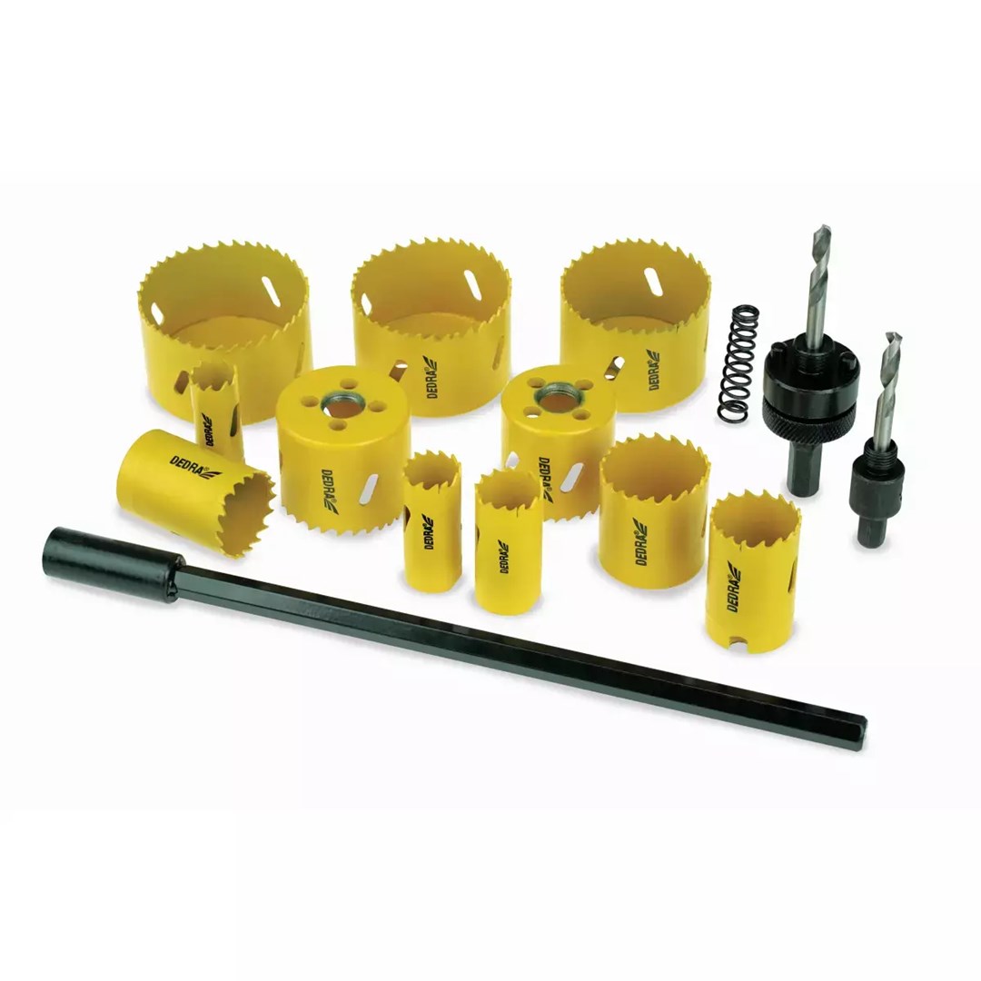 Bimetalna kruna za bušenje DEDRA 08WZ04 (20 mm)-0