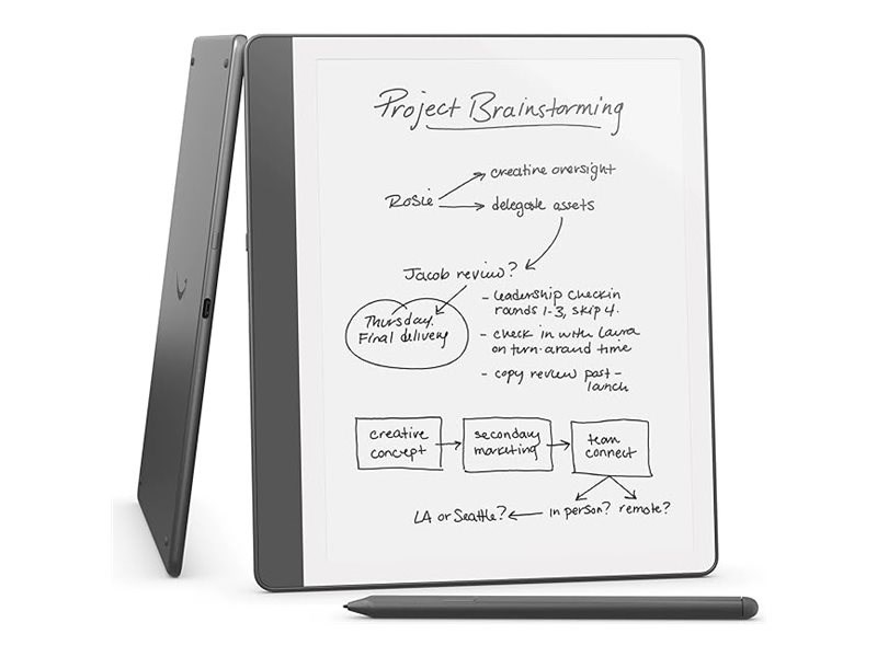 E-čitač AMAZON Kindle Scribe 32GB (10.2" Paperwhite, 300 ppi, Premium Pen) Tungsten-0