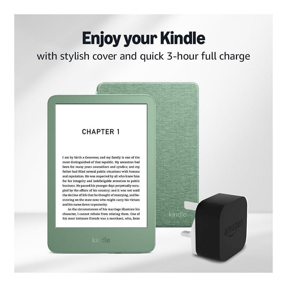 E-čitač AMAZON Kindle (2024) (16GB, Matcha, bez oglasa)