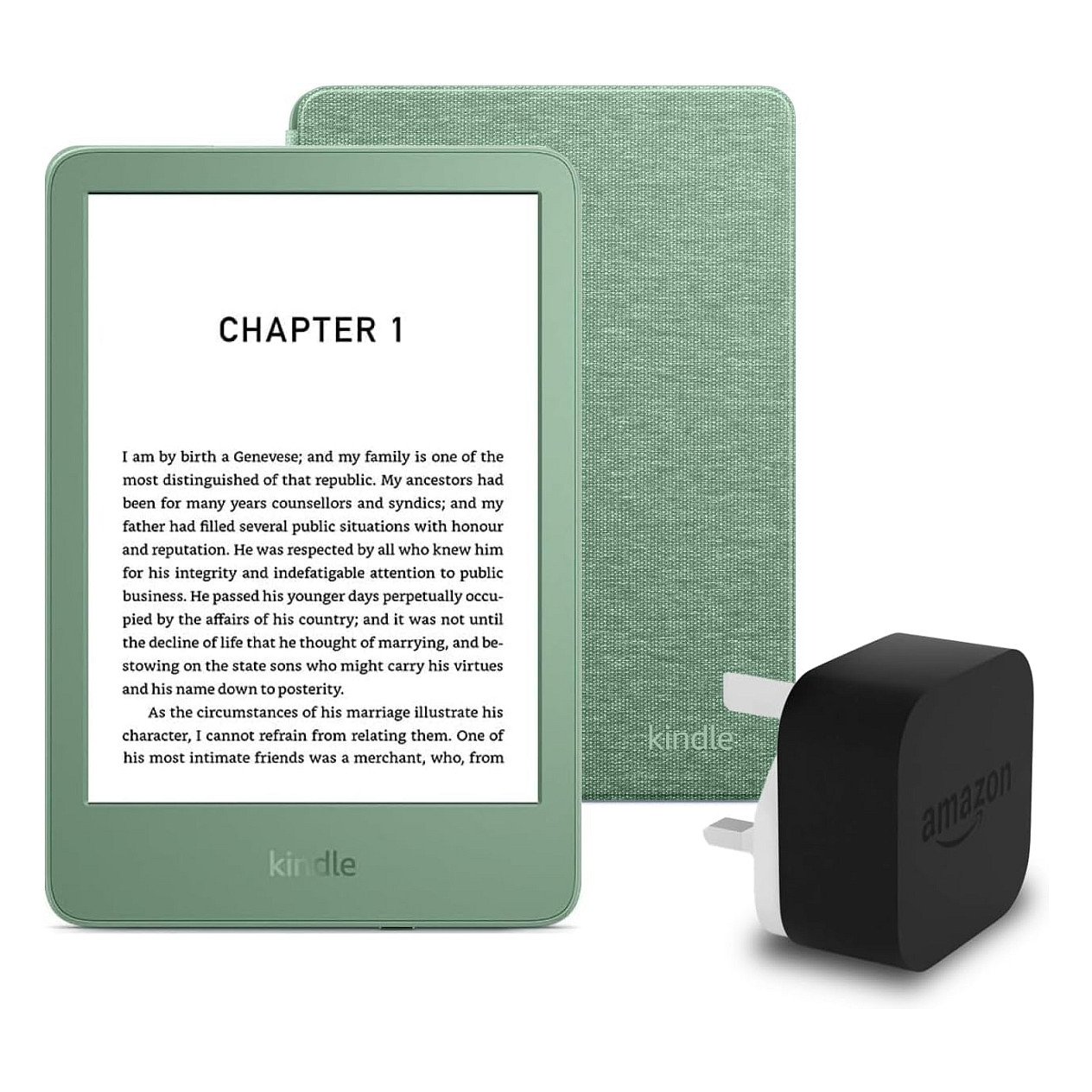 E-čitač AMAZON Kindle (2024) (16GB, Matcha, bez oglasa)-1