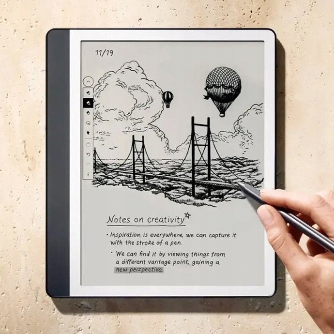 Olovka za Kindle AMAZON Scribe 64GB Premium Pen 2024 (Tungsten)-1