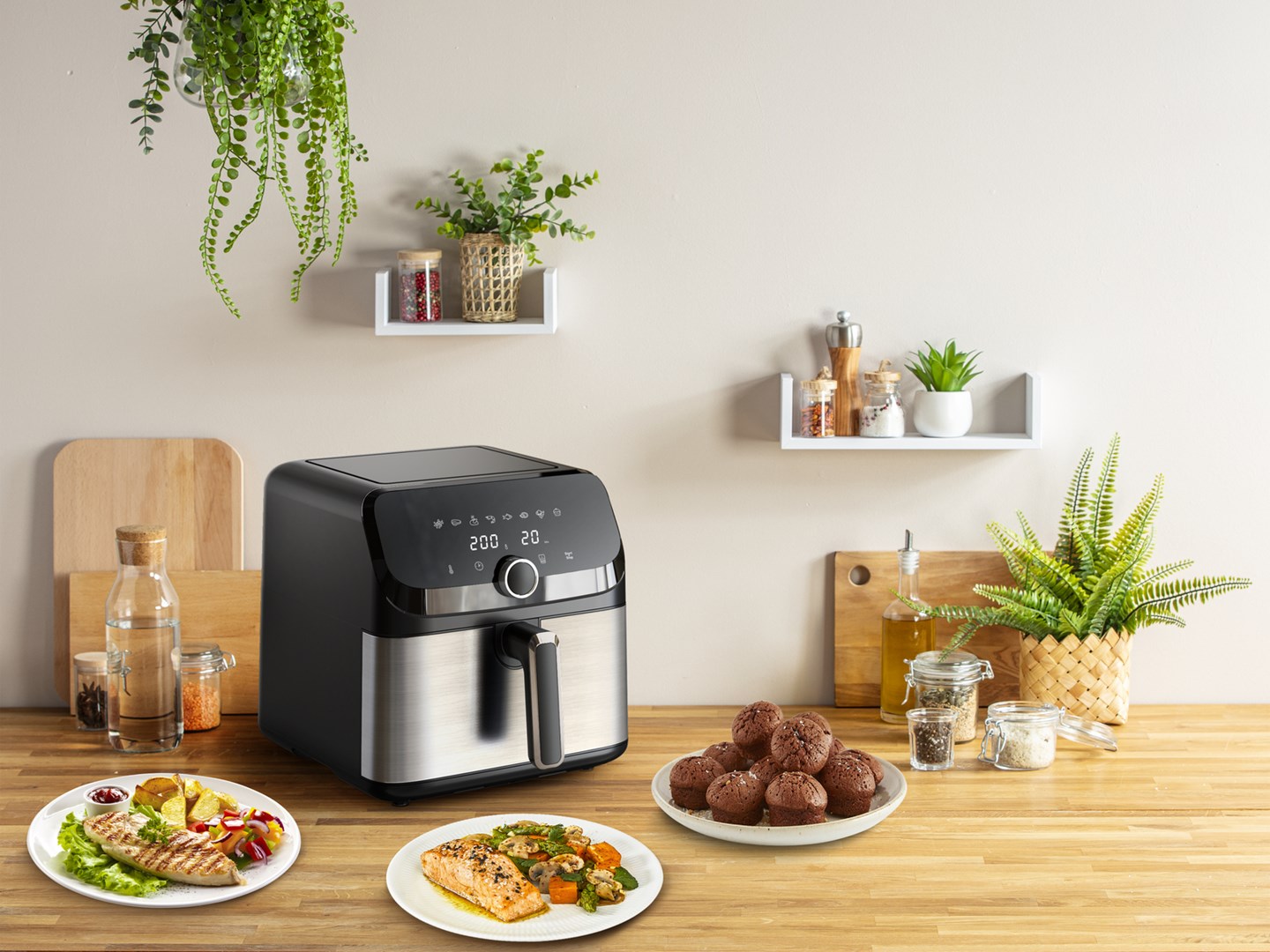 Friteza na vrući zrak TEFAL Easy Fry Mega EY855D10-9