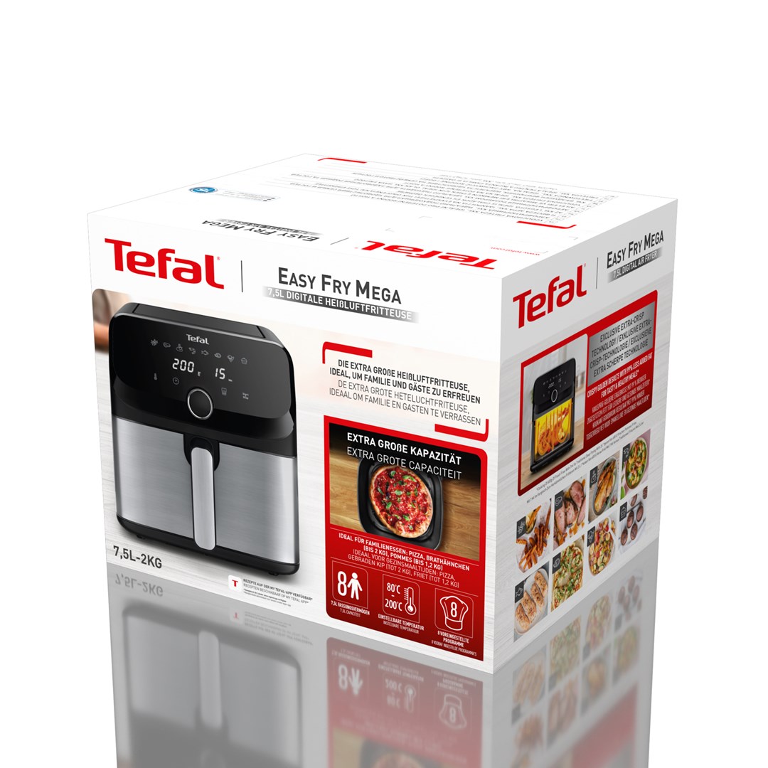 Friteza na vrući zrak TEFAL Easy Fry Mega EY855D10-11
