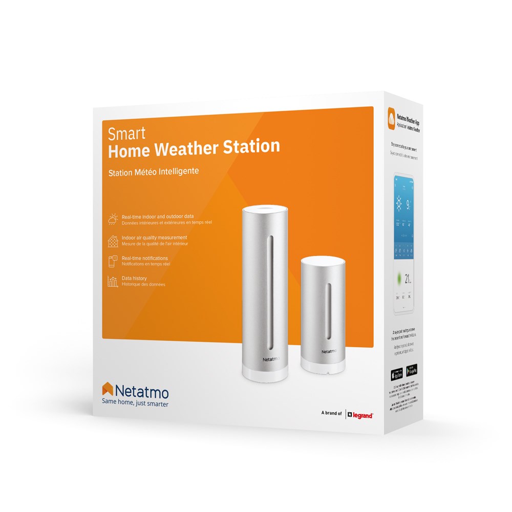 Pametna meteorološka stanica NETATMO Smart Weather Station NWS01-EC (Wi-Fi, unutarnji i vanjski modul, CO2 senzor)-2