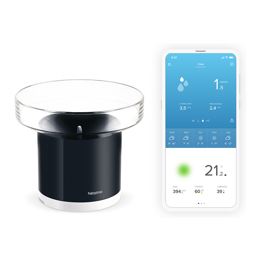 Pametni mjerač kiše NETATMO Smart Rain Gauge (dodatak za meteorološku stanicu)-2