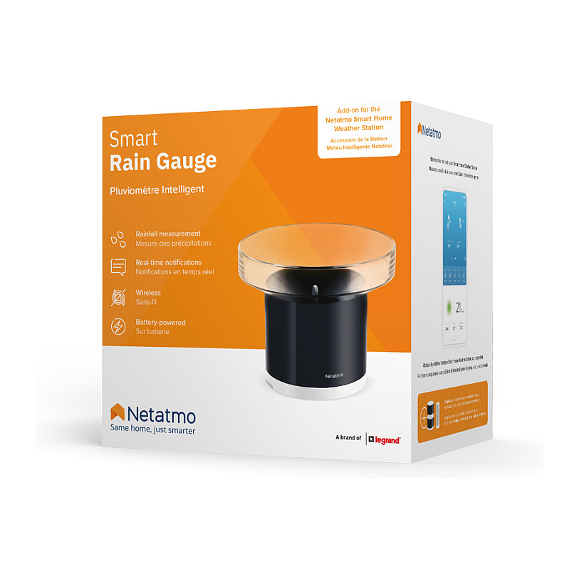 Pametni mjerač kiše NETATMO Smart Rain Gauge (dodatak za meteorološku stanicu)-6