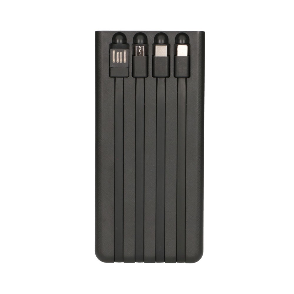 Extralink Powerbank EPB-093 30000mAh Black Solar Power bank, USB-C-4