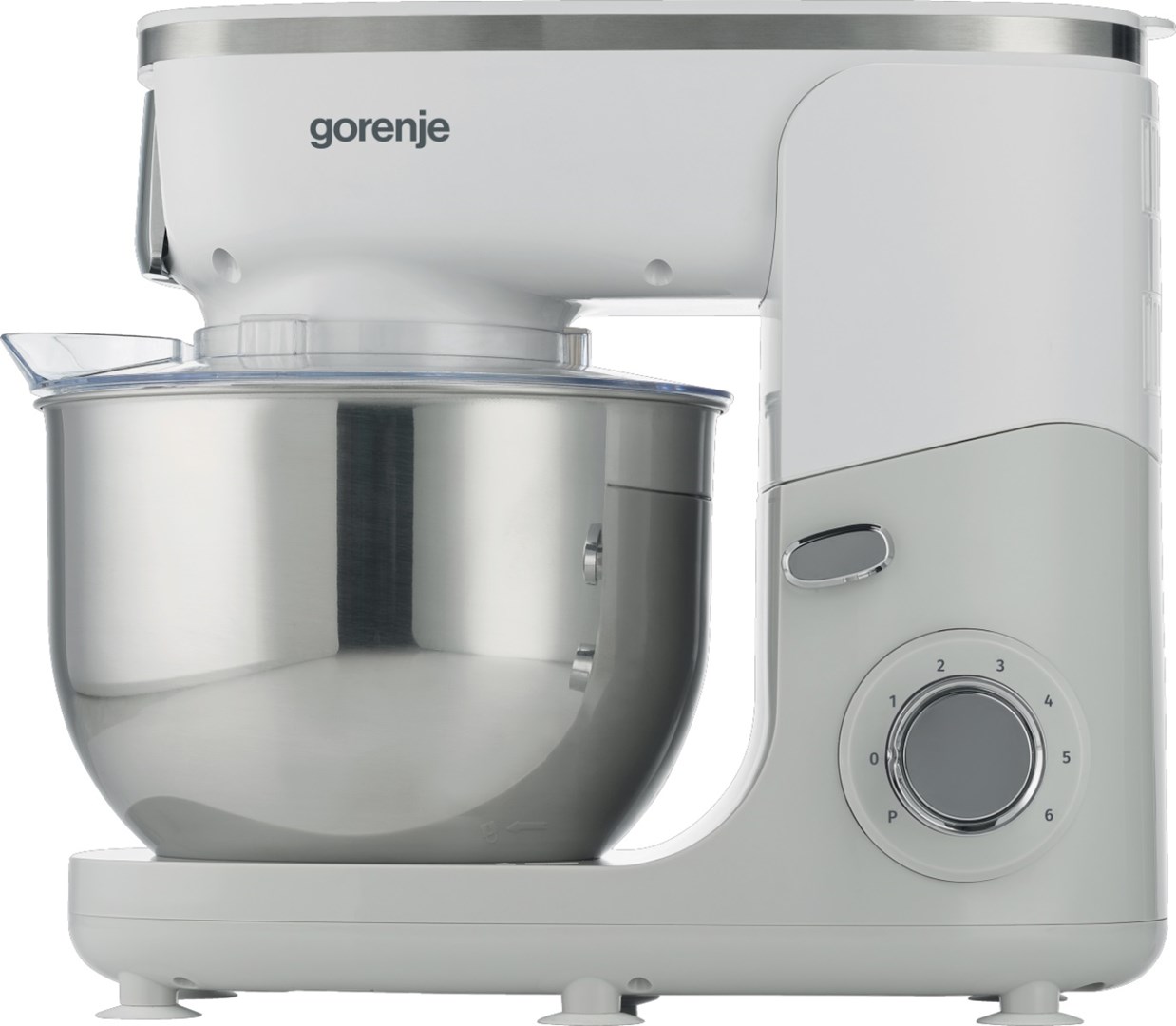Food processor GORENJE MMC1005W Planetary robot 1000 W, 4.8 L White, Grey-6