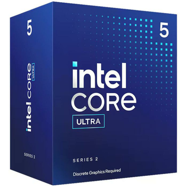 Procesor INTEL Core Ultra 5 225F (10 jezgri, 4.9 GHz, 20 MB Smart Cache, DDR5-SDRAM, PCIe 4.0/5.0)