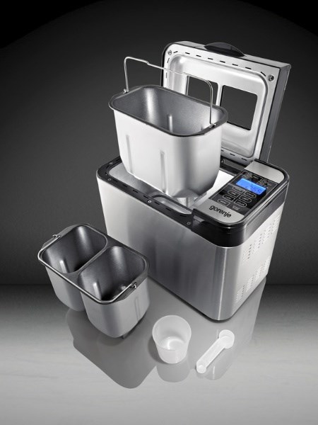 Gorenje Bread maker BM1400E Power 815 W Number of programs 12 Display LCD Stainless steel-2