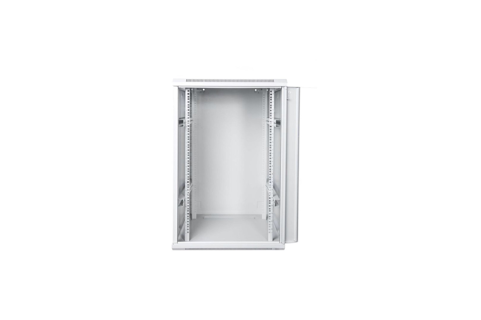Mrežni ormar za montažu na zid 19" 15U rack 600x600 (siva, vrata ploča, nerasklopljen, ne presavijen, 60kg)-4