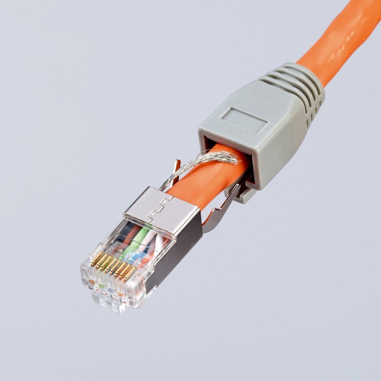 Alat za krimpanje KNIPEX - za RJ45 konektore (Crna, Težina 345 g, Dužina 191 mm, Širina 70 mm, Visina 20 mm)-11