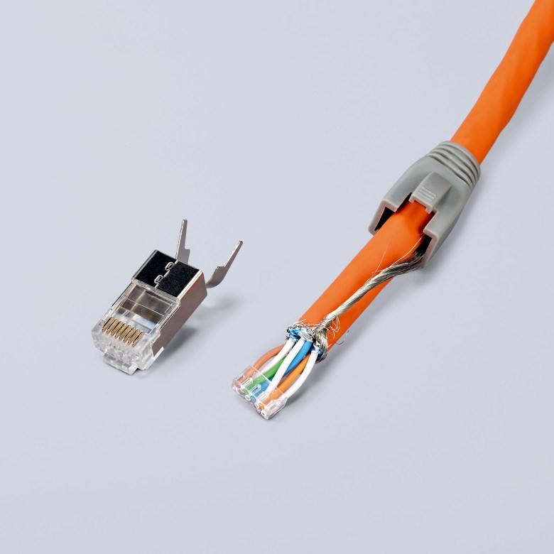 Alat za krimpanje KNIPEX - za RJ45 konektore (Crna, Težina 345 g, Dužina 191 mm, Širina 70 mm, Visina 20 mm)-6