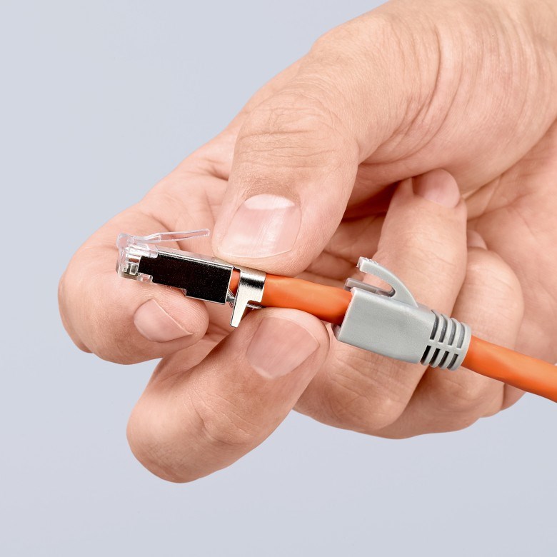 Alat za krimpanje KNIPEX - za RJ45 konektore (Crna, Težina 345 g, Dužina 191 mm, Širina 70 mm, Visina 20 mm)-13