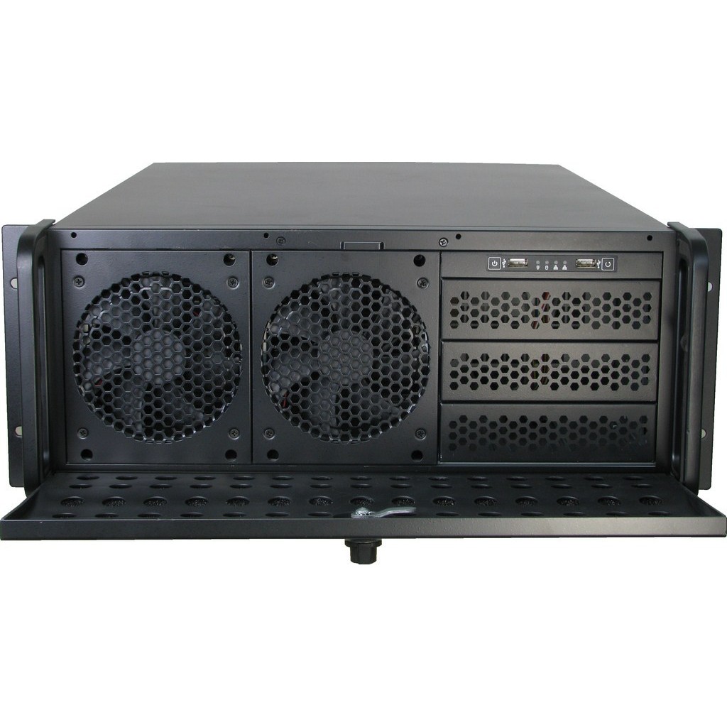 Rack Inter-Tech IPC 4U-4129L (Metalik, Srebrna boja)-2