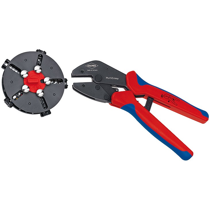 Alat za krimpovanje KNIPEX 97 33 02 (Plava, Crvena)-0