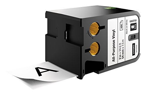 Traka za pisač naljepnica DYMO XTL All-Purpose Vinyl 1868815, 54mm x 7m, crno na bijelo-3