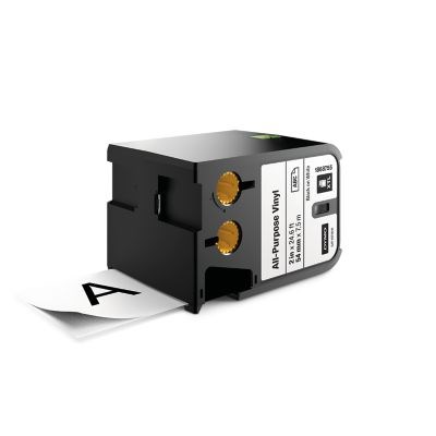 Traka za pisač naljepnica DYMO XTL All-Purpose Vinyl 1868815, 54mm x 7m, crno na bijelo-2