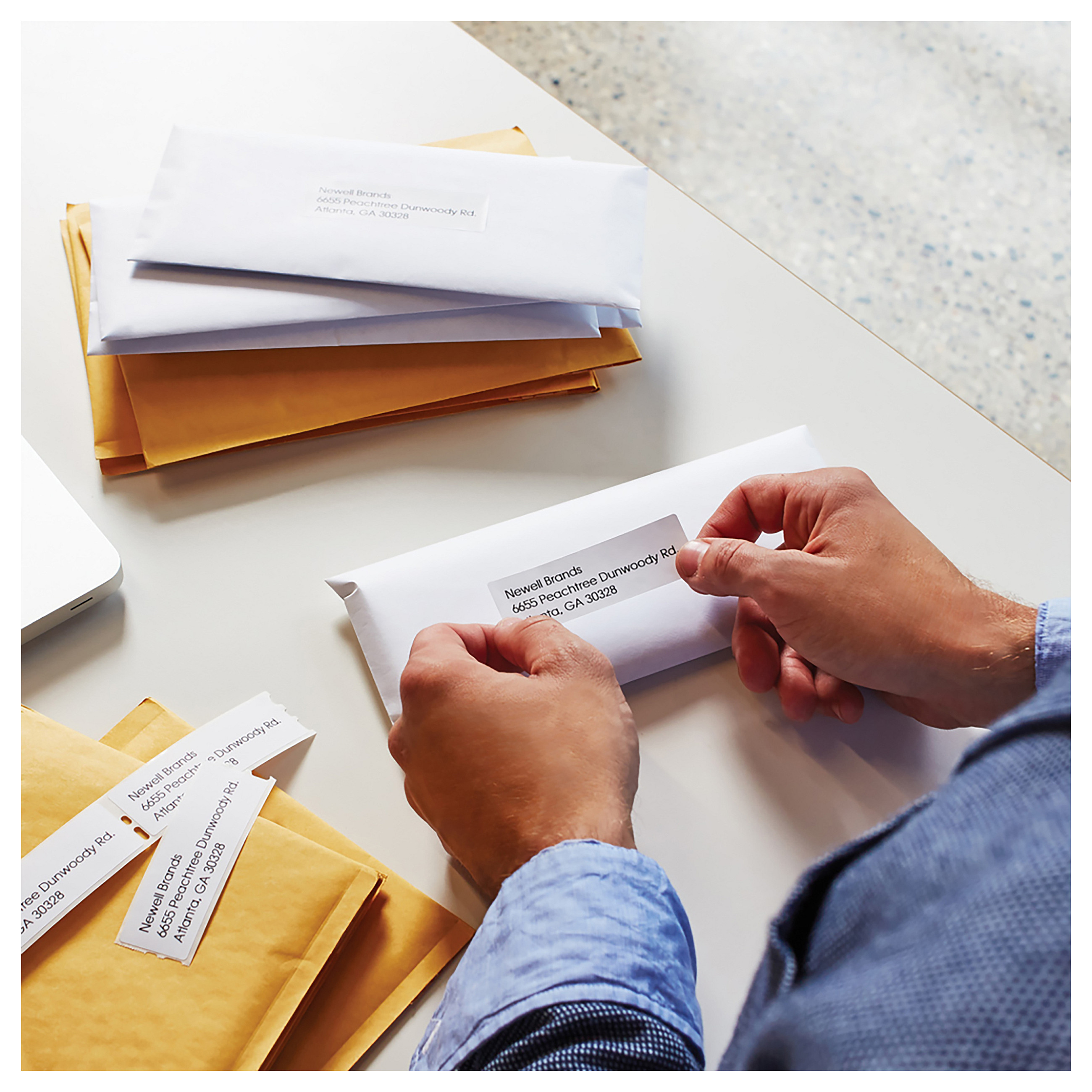 Etikete DYMO Large Address Labels - 36 x 89 mm - S0722390 (8.9 cm širine, 3.6 cm visine, 6240 etiketa po pakiranju, bijele, samoljepljive)-15