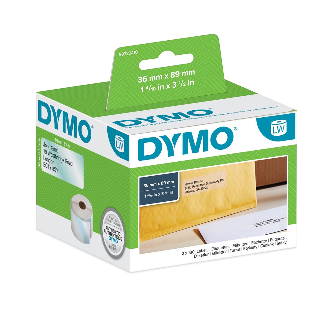 DYMO Large Address Labels - 36 x 89 mm - S0722410-0