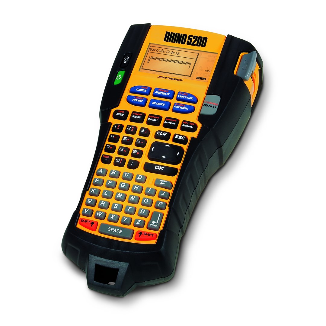 DYMO RHINO 5200 label printer Thermal transfer 180 x 180 DPI 10 mm/sec ABC-1