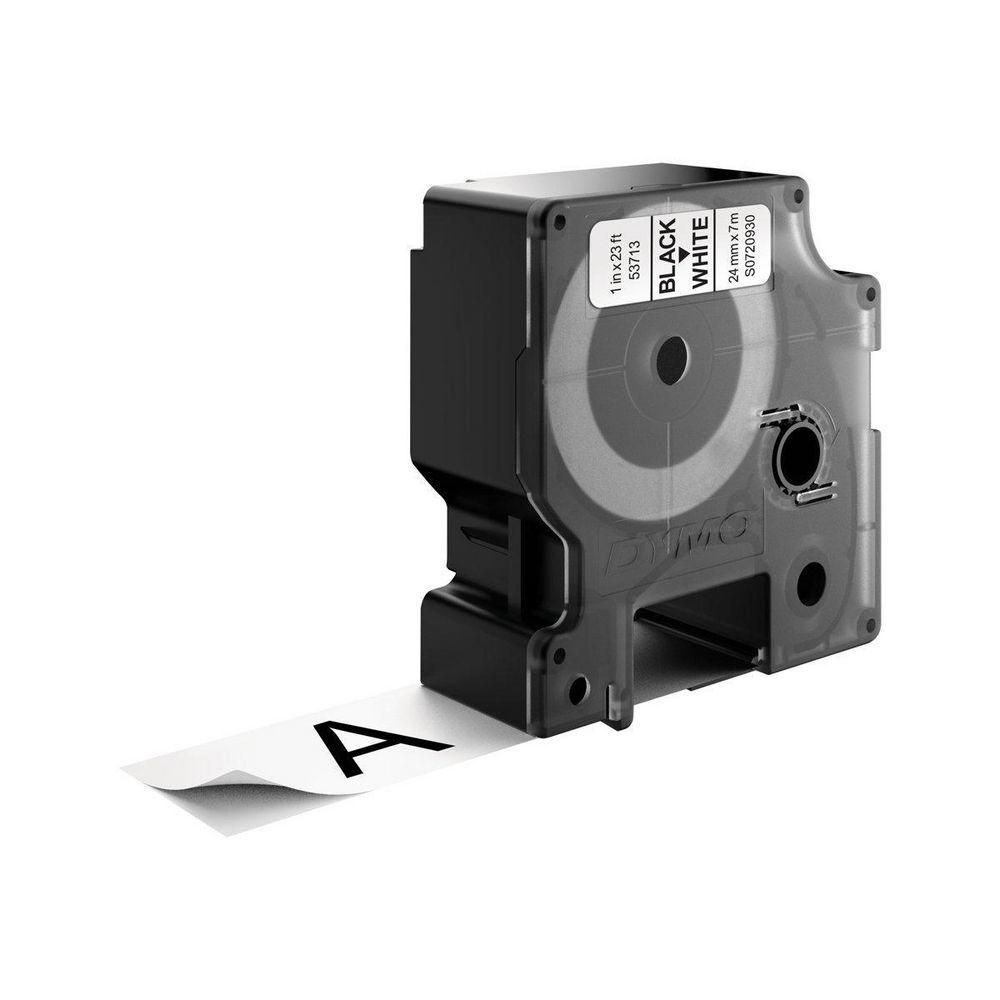 DYMO D1 Standard - Black on White - 24mm-5