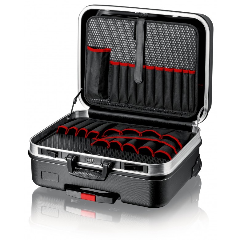 Alatni kovčeg KNIPEX BIG Basic Move (Acrylonitrile butadiene styrene (ABS), Aluminij, Crna boja)-4