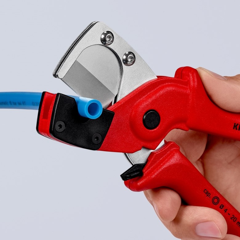 Rezač cijevi KNIPEX 90 10 185 (za plastične i kompozitne cijevi, do Ø 26 mm)-6