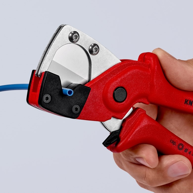 Rezač cijevi KNIPEX 90 10 185 (za plastične i kompozitne cijevi, do Ø 26 mm)-3