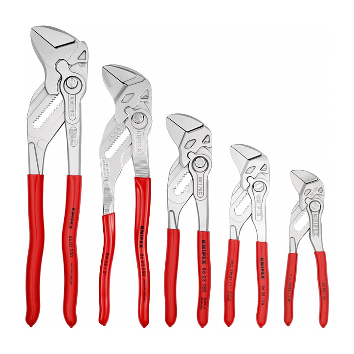 Set klješta KNIPEX (5 komada, 125/150/180/250/300mm)-1