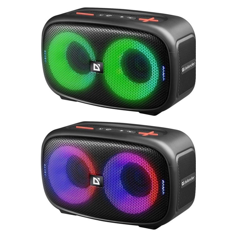 Bluetooth zvučnik DEFENDER Q5 (BT 5.3, 20W, LED, FM, USB, TWS, crni)-8