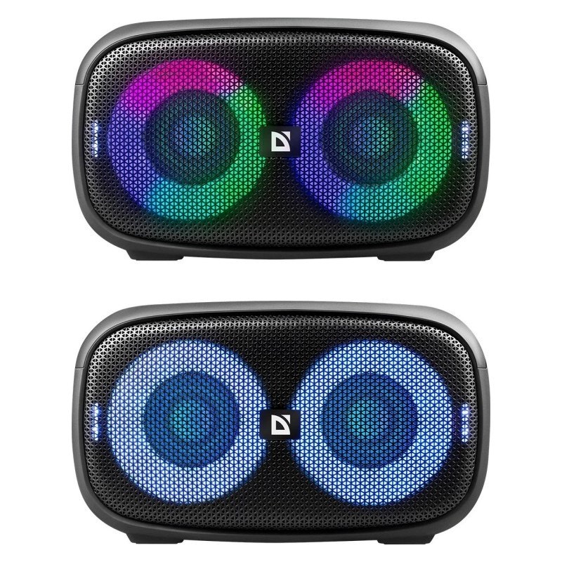Bluetooth zvučnik DEFENDER Q5 (BT 5.3, 20W, LED, FM, USB, TWS, crni)-11