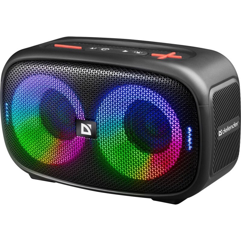 Bluetooth zvučnik DEFENDER Q5 (BT 5.3, 20W, LED, FM, USB, TWS, crni)-9
