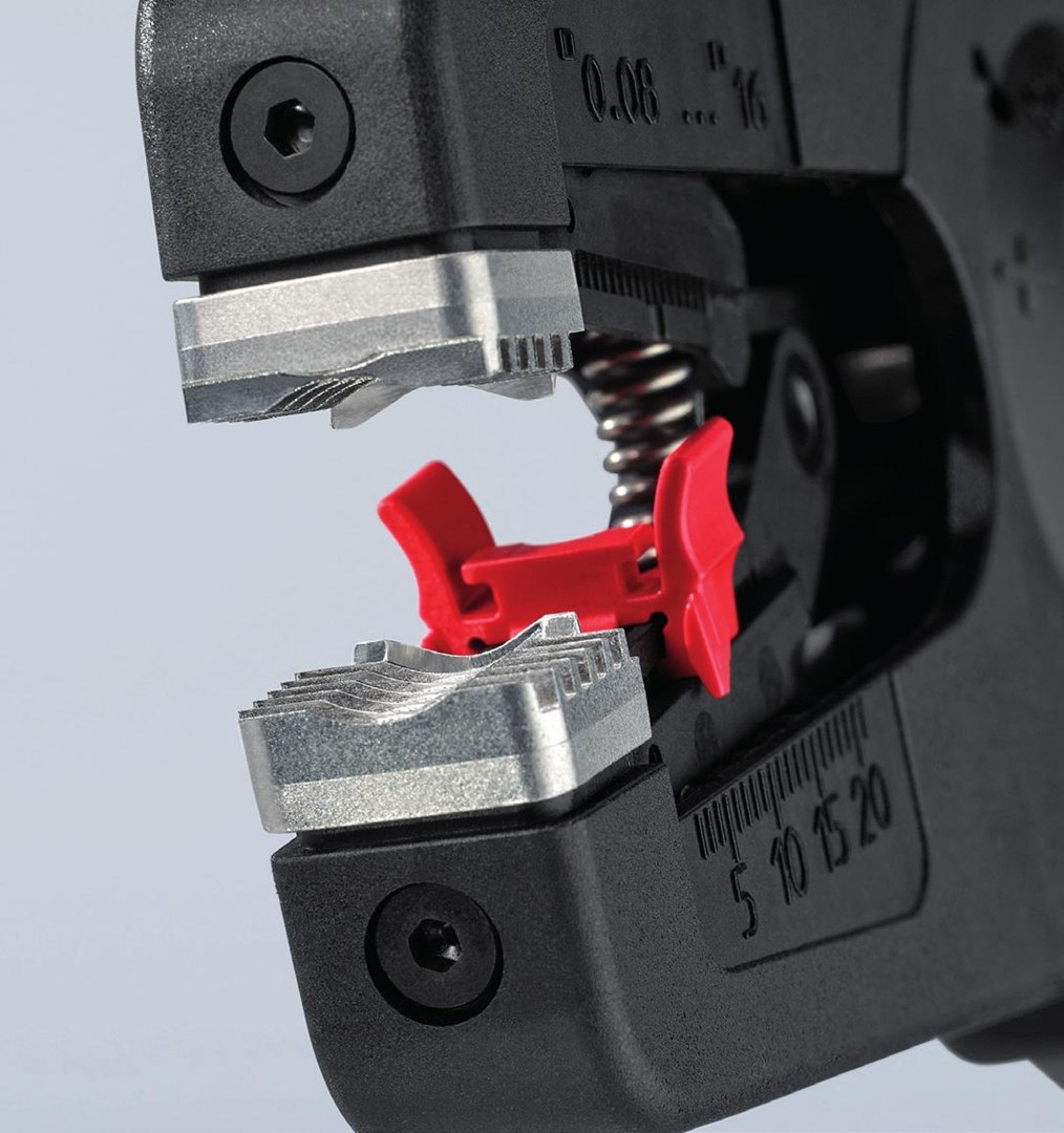 Strugalica za kabele KNIPEX PreciStrip16 (Crna, Crvena)-3