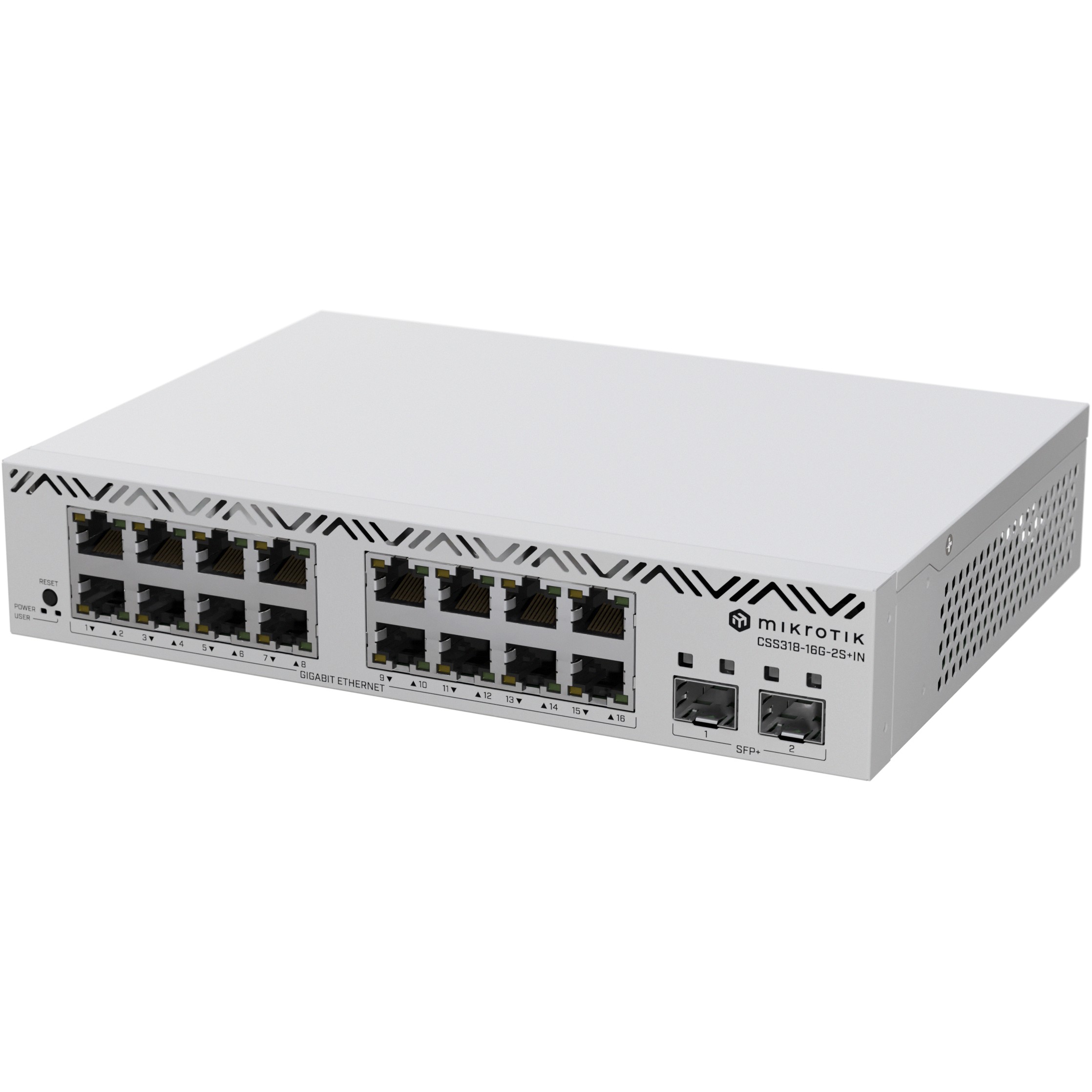 Network Switch MIKROTIK CSS318-16G-2S+IN 24 port 1000M 2SFP+-2