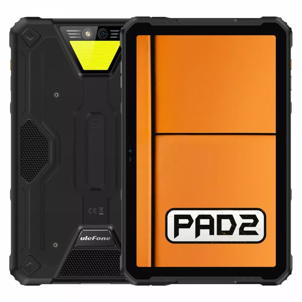 Tablet ULEFONE Armor Pad 2 (11" FHD+, 8GB/256GB, 4G LTE, 18600 mAh, IP68/IP69K) crni-0