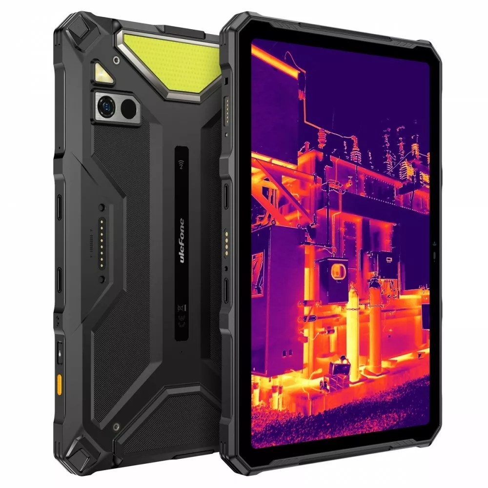 Robusni tablet ULEFONE Armor Pad 4 Ultra Thermal (10.36" 2K, 8GB/256GB, 5G, 18600 mAh, IP69K) crni-7